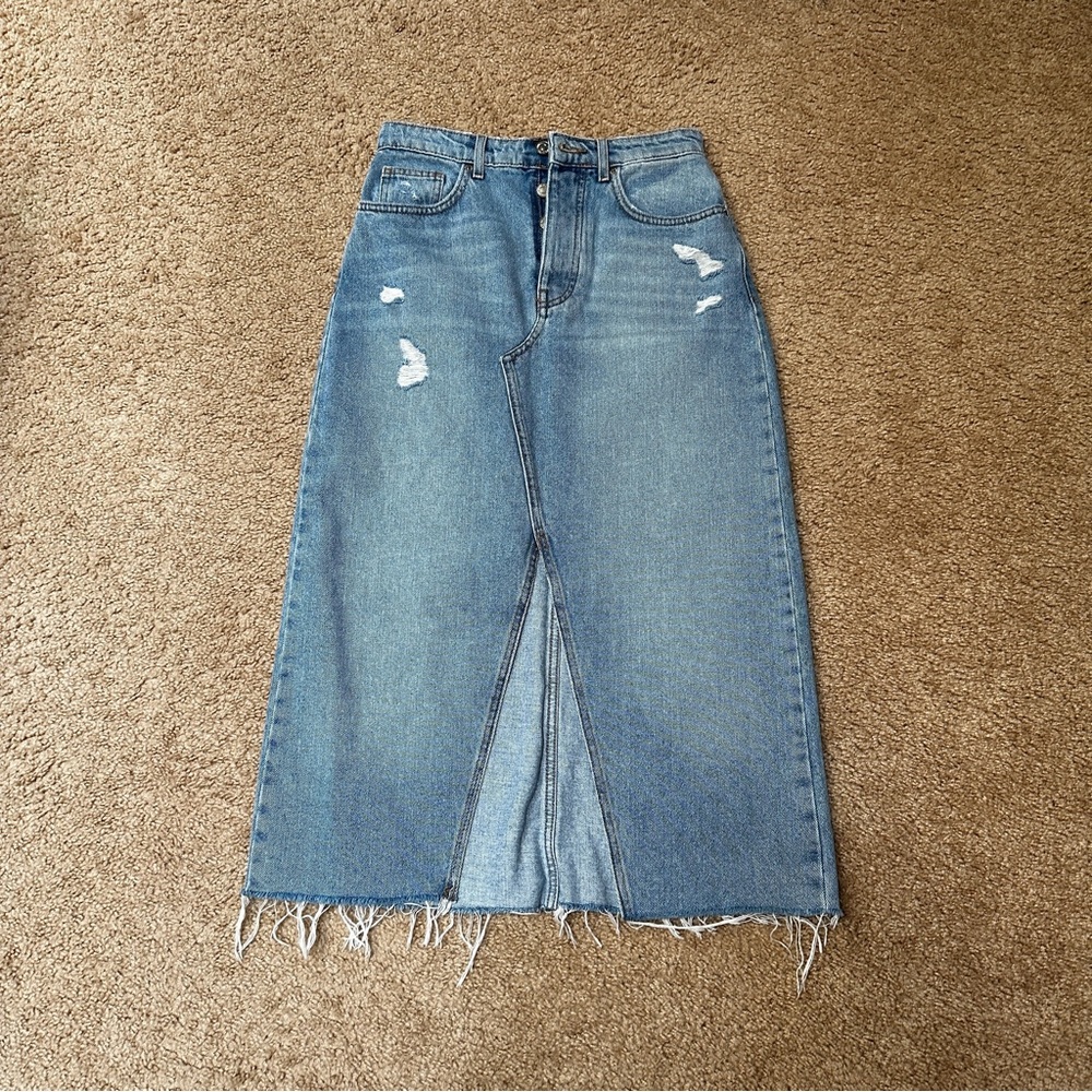 Jean skirt